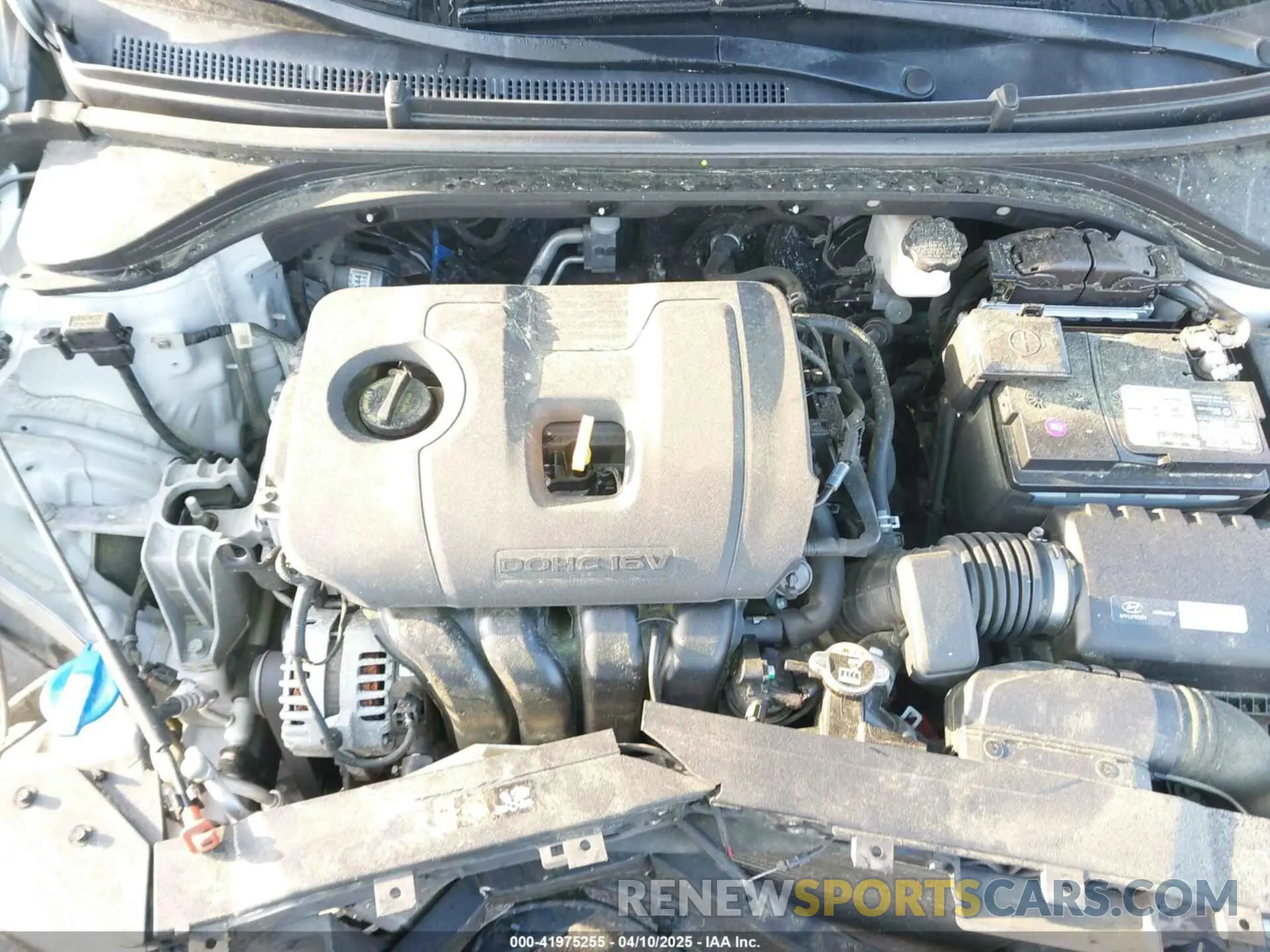 10 Photograph of a damaged car KMHD84LF4KU806786 HYUNDAI ELANTRA 2019