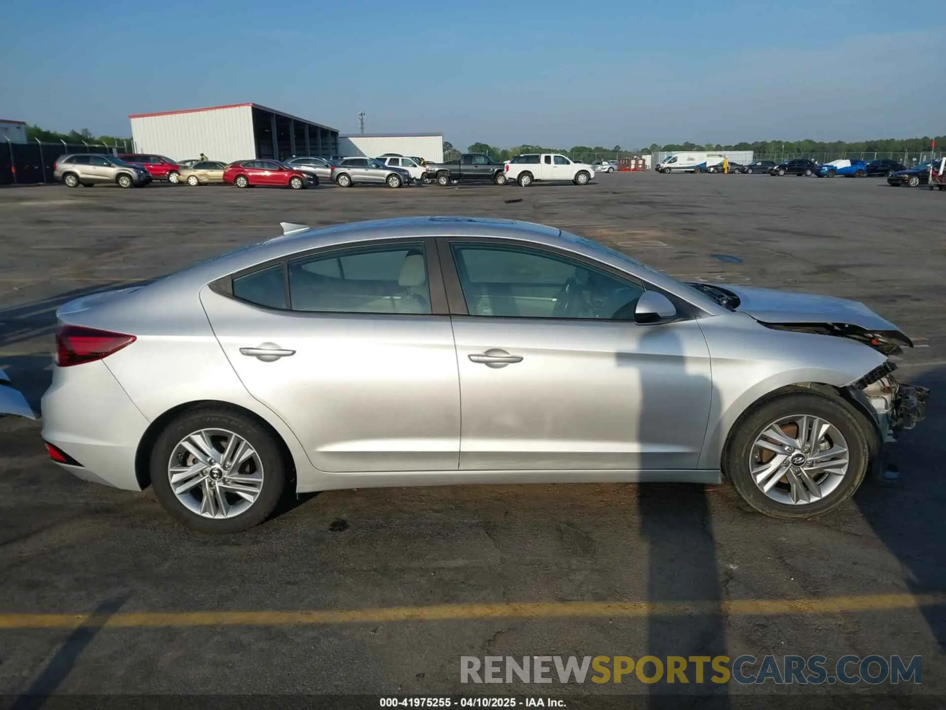 14 Photograph of a damaged car KMHD84LF4KU806786 HYUNDAI ELANTRA 2019