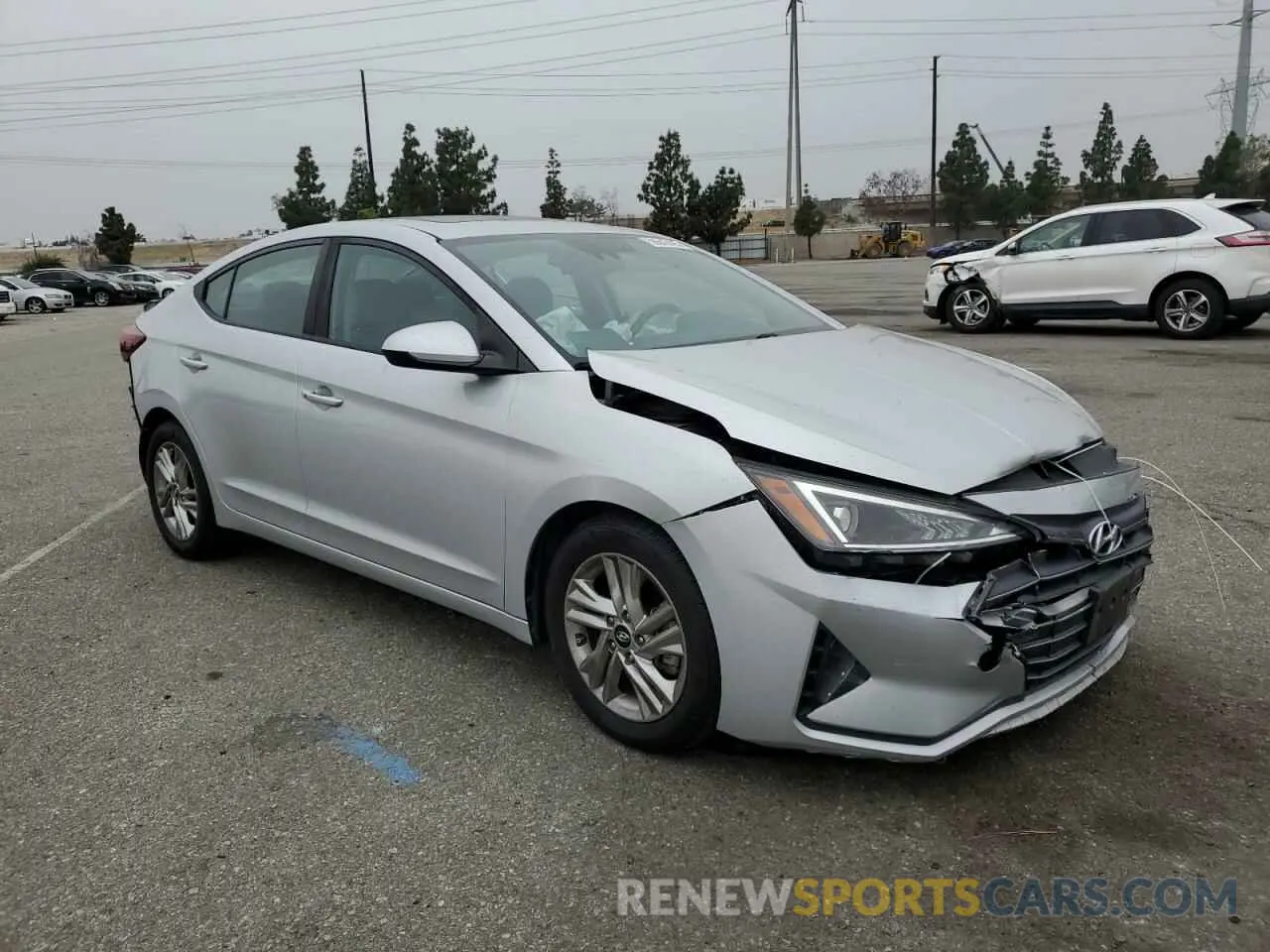 4 Photograph of a damaged car KMHD84LF4KU846558 HYUNDAI ELANTRA 2019