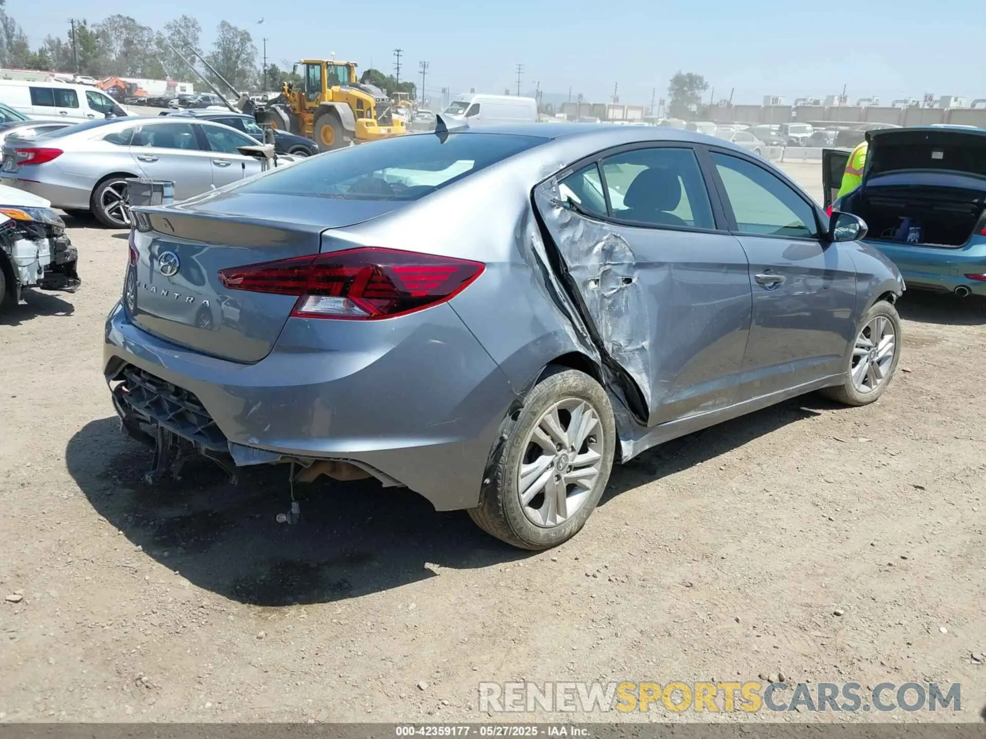 4 Photograph of a damaged car KMHD84LF4KU862789 HYUNDAI ELANTRA 2019