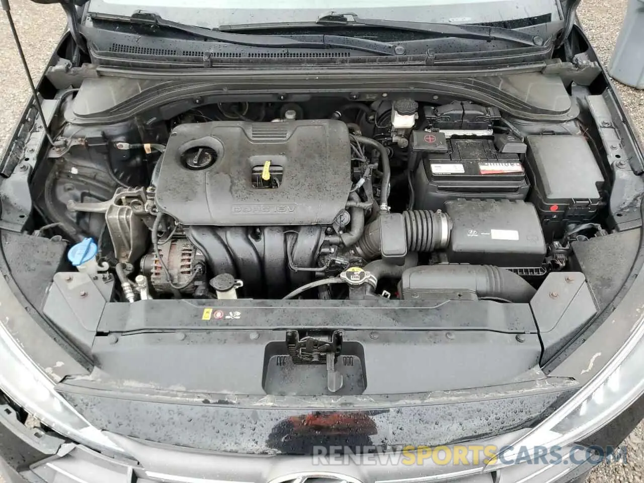 11 Photograph of a damaged car KMHD84LF4KU889958 HYUNDAI ELANTRA 2019