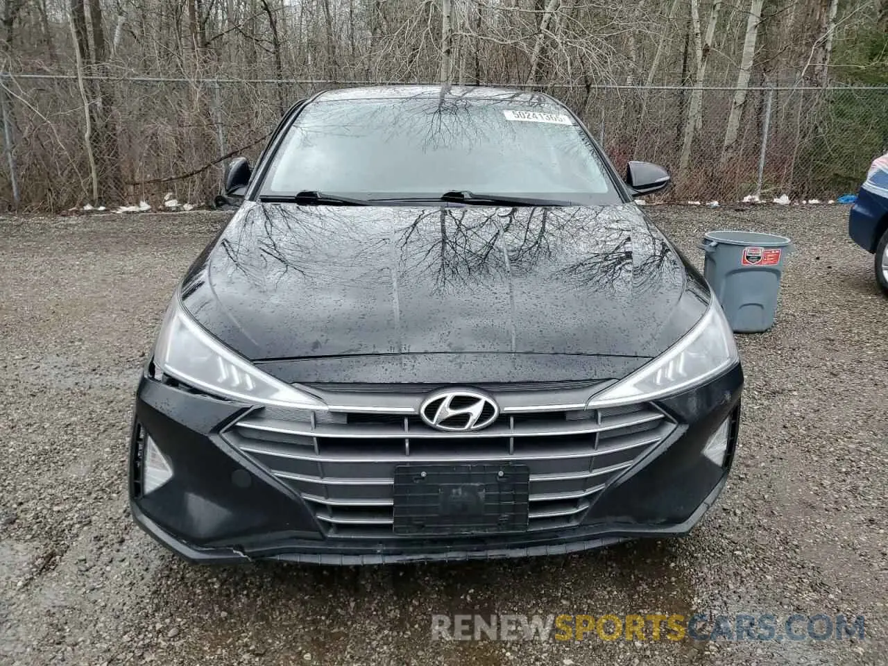 5 Photograph of a damaged car KMHD84LF4KU889958 HYUNDAI ELANTRA 2019