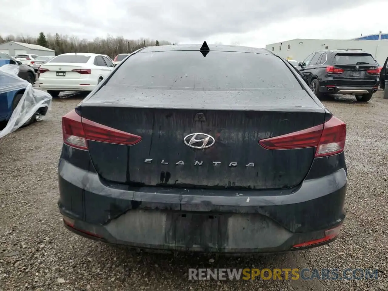 6 Photograph of a damaged car KMHD84LF4KU889958 HYUNDAI ELANTRA 2019