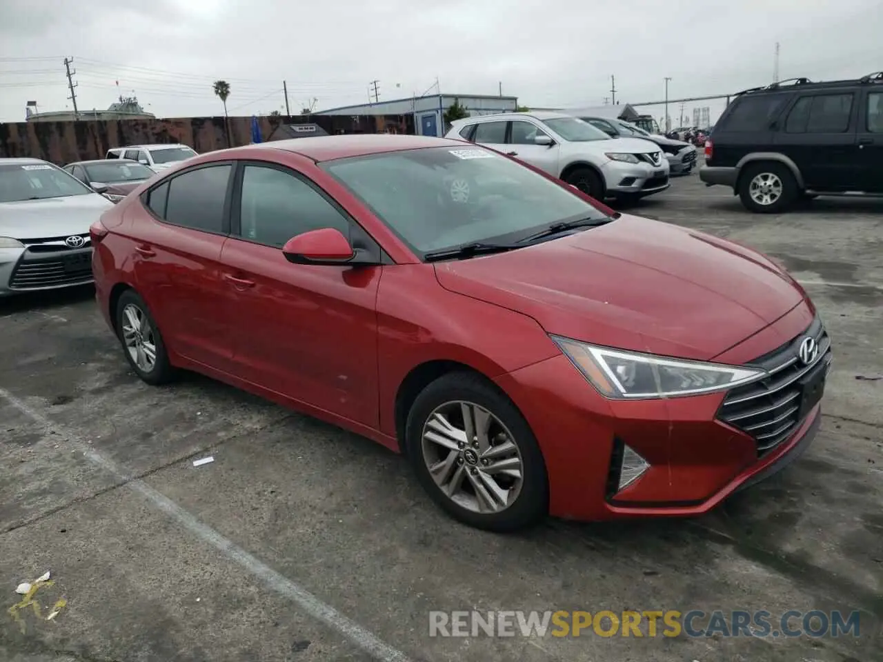 4 Photograph of a damaged car KMHD84LF5KU737977 HYUNDAI ELANTRA 2019