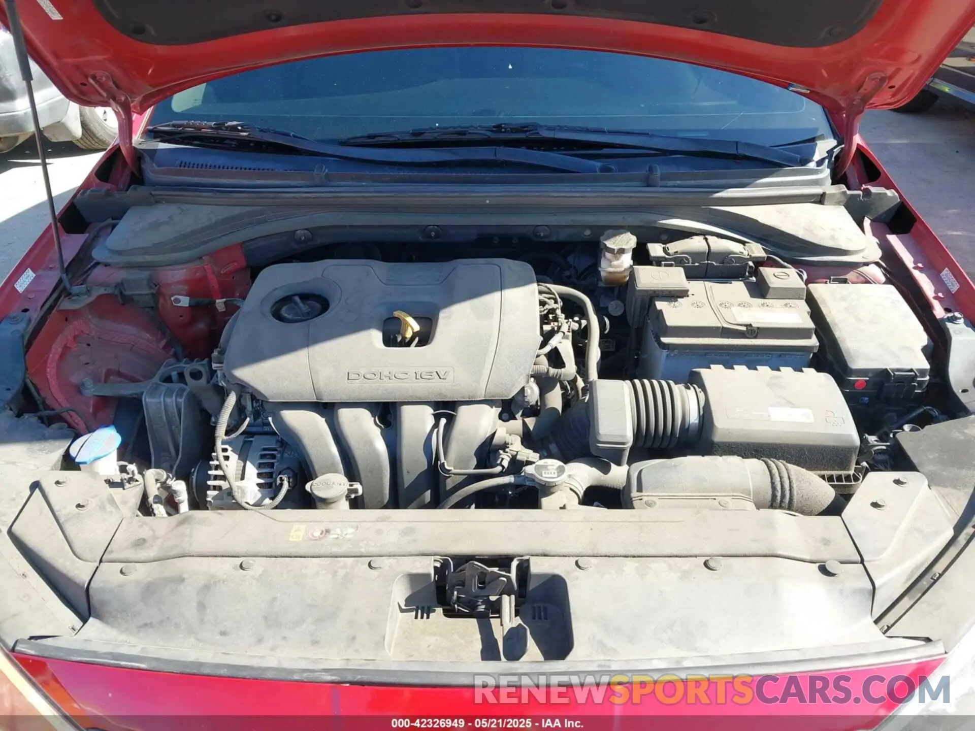 10 Photograph of a damaged car KMHD84LF5KU742399 HYUNDAI ELANTRA 2019