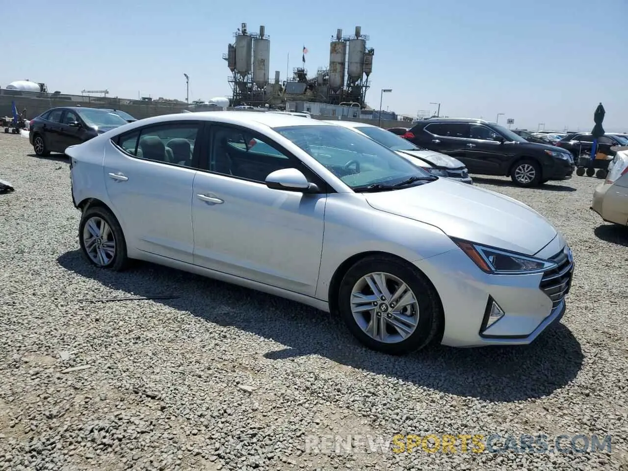 4 Photograph of a damaged car KMHD84LF5KU761860 HYUNDAI ELANTRA 2019