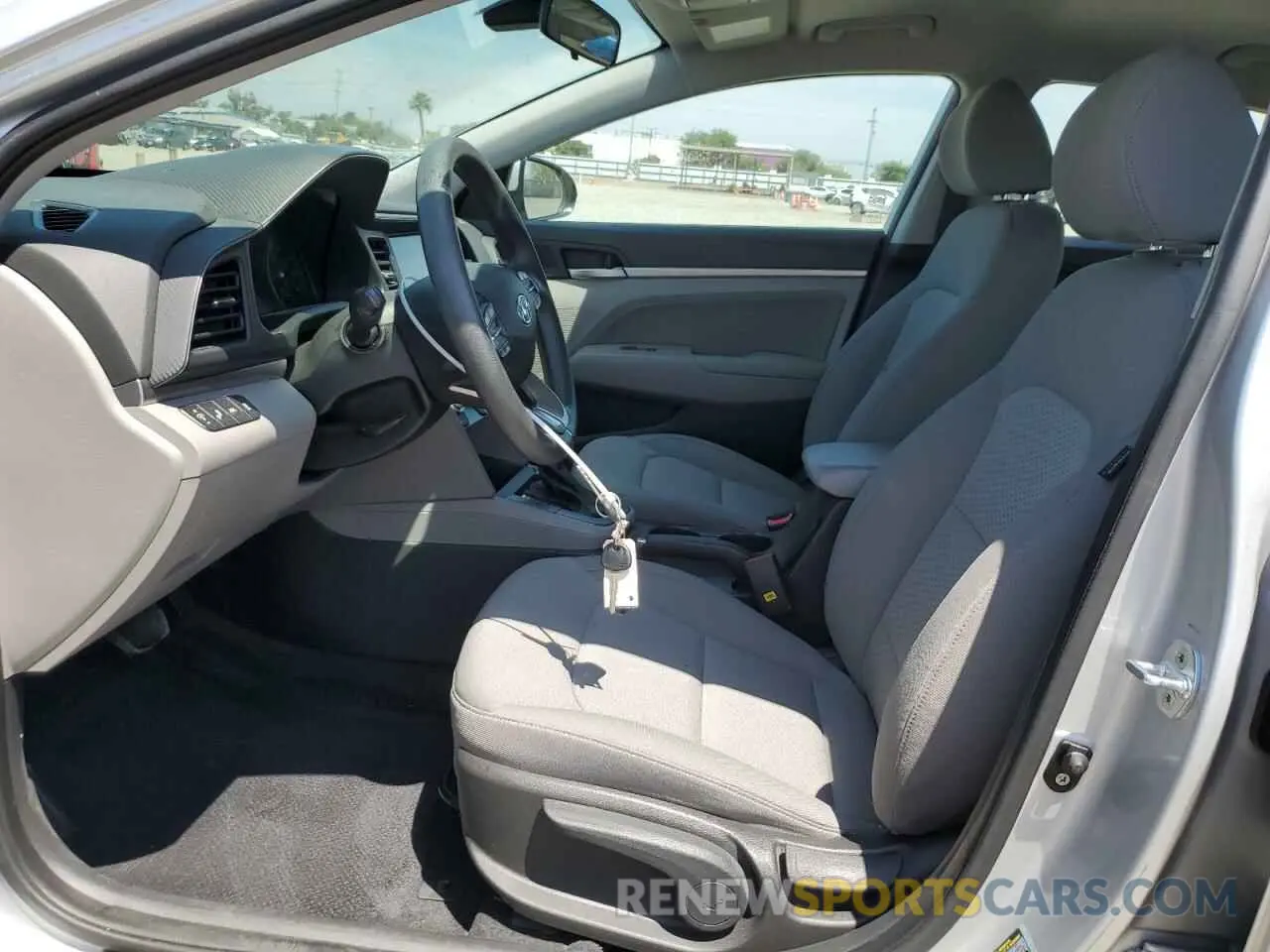 7 Photograph of a damaged car KMHD84LF5KU761860 HYUNDAI ELANTRA 2019