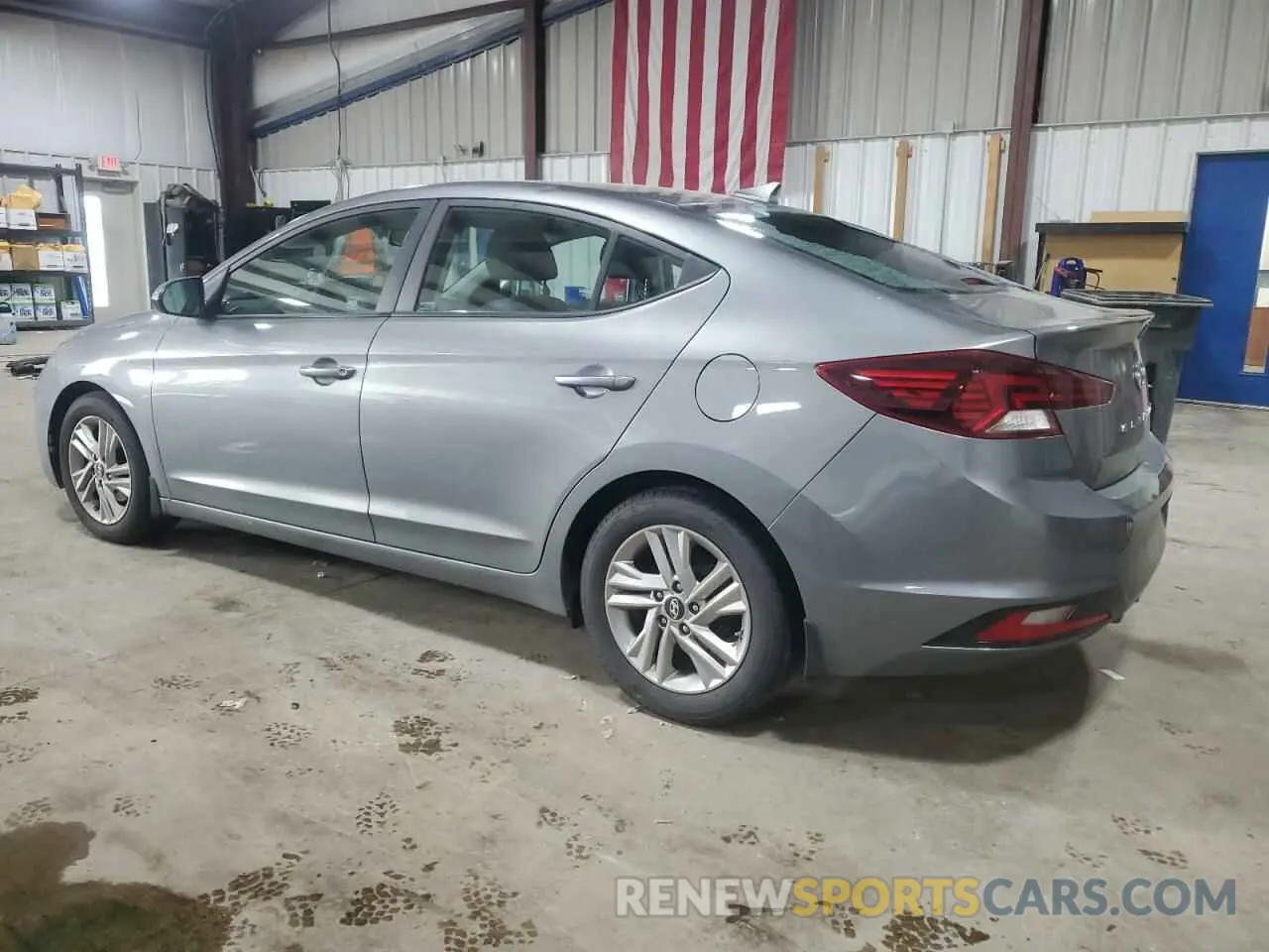 2 Photograph of a damaged car KMHD84LF5KU792767 HYUNDAI ELANTRA 2019
