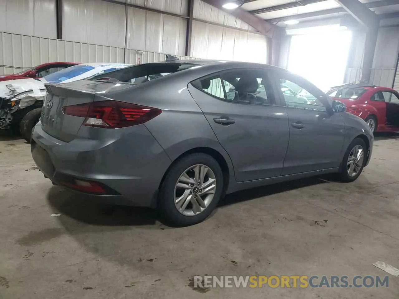 3 Photograph of a damaged car KMHD84LF5KU792767 HYUNDAI ELANTRA 2019