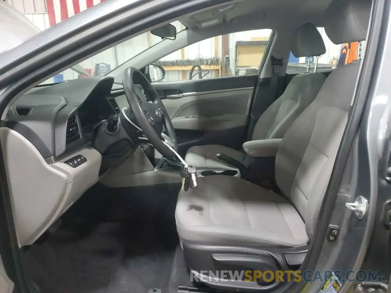7 Photograph of a damaged car KMHD84LF5KU792767 HYUNDAI ELANTRA 2019