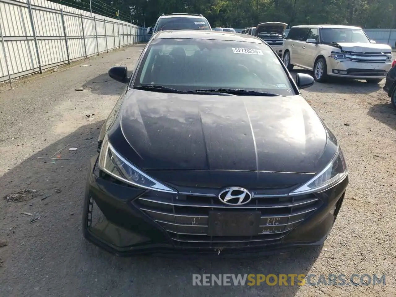 5 Photograph of a damaged car KMHD84LF5KU865667 HYUNDAI ELANTRA 2019