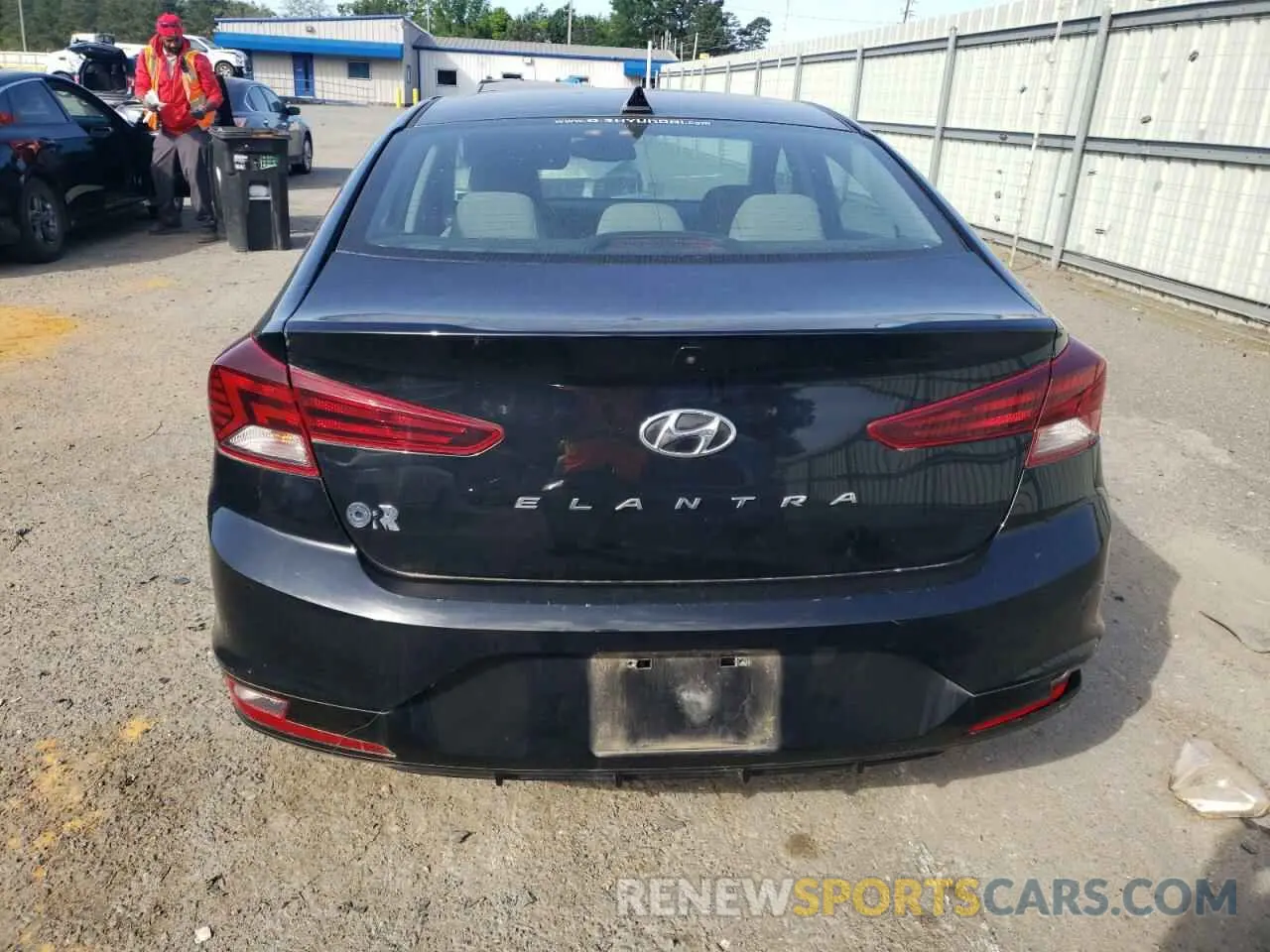 6 Photograph of a damaged car KMHD84LF5KU865667 HYUNDAI ELANTRA 2019