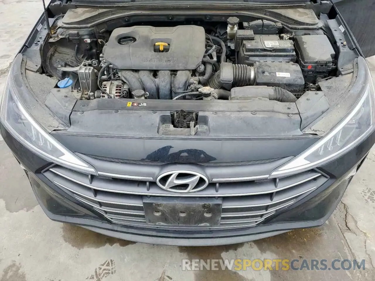 11 Photograph of a damaged car KMHD84LF5KU867239 HYUNDAI ELANTRA 2019