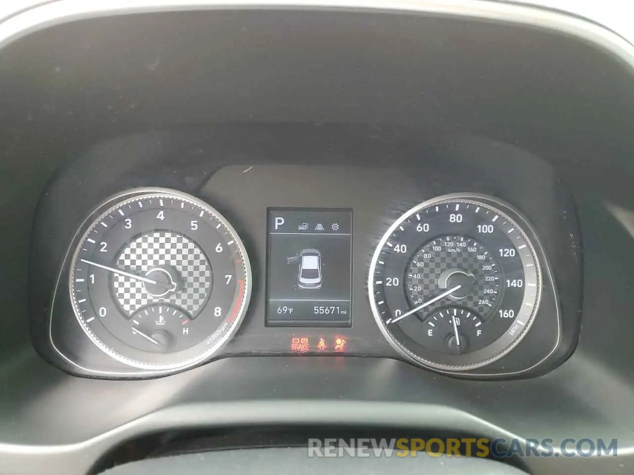 9 Photograph of a damaged car KMHD84LF5KU875731 HYUNDAI ELANTRA 2019