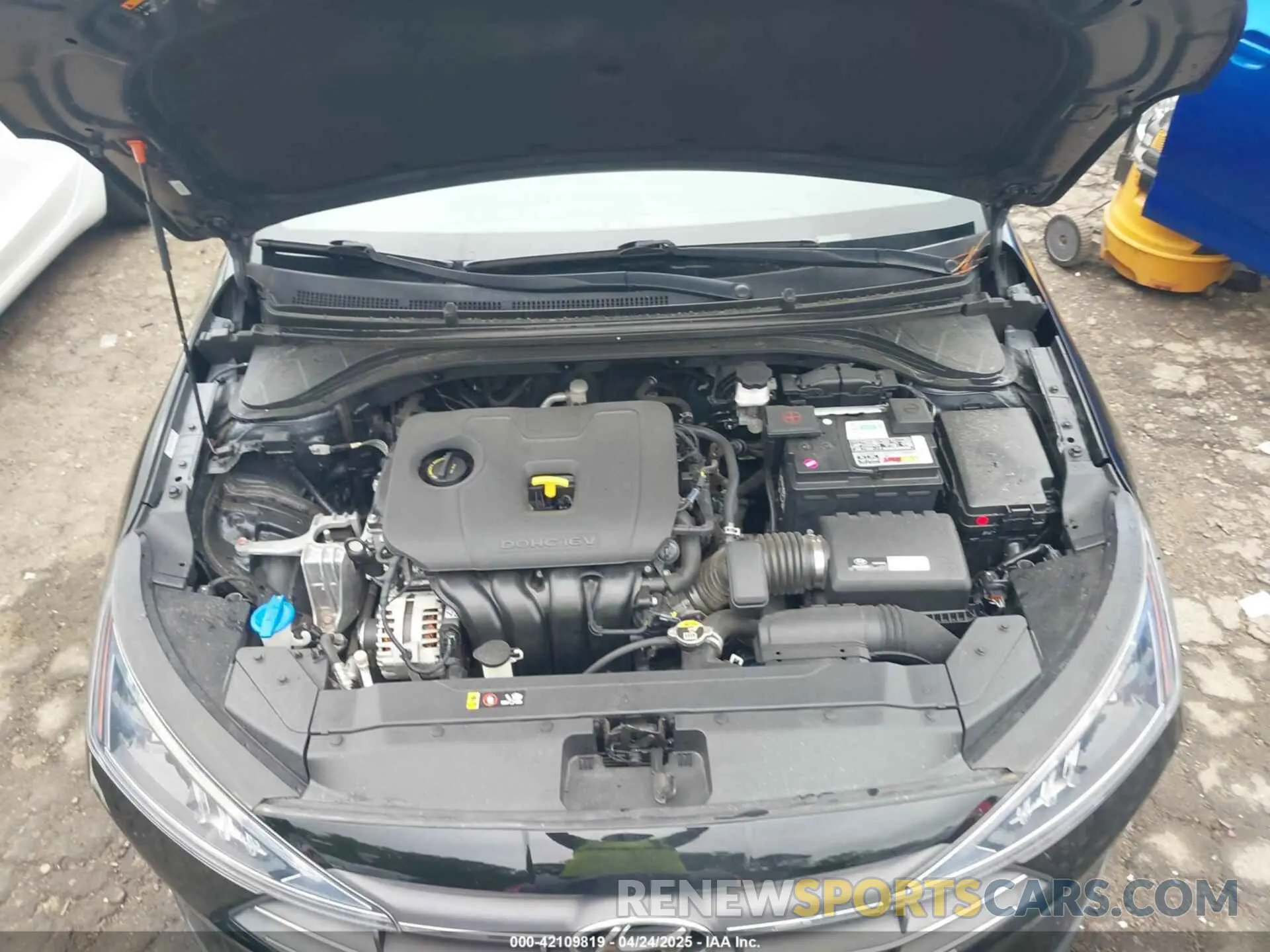 10 Photograph of a damaged car KMHD84LF5KU879097 HYUNDAI ELANTRA 2019