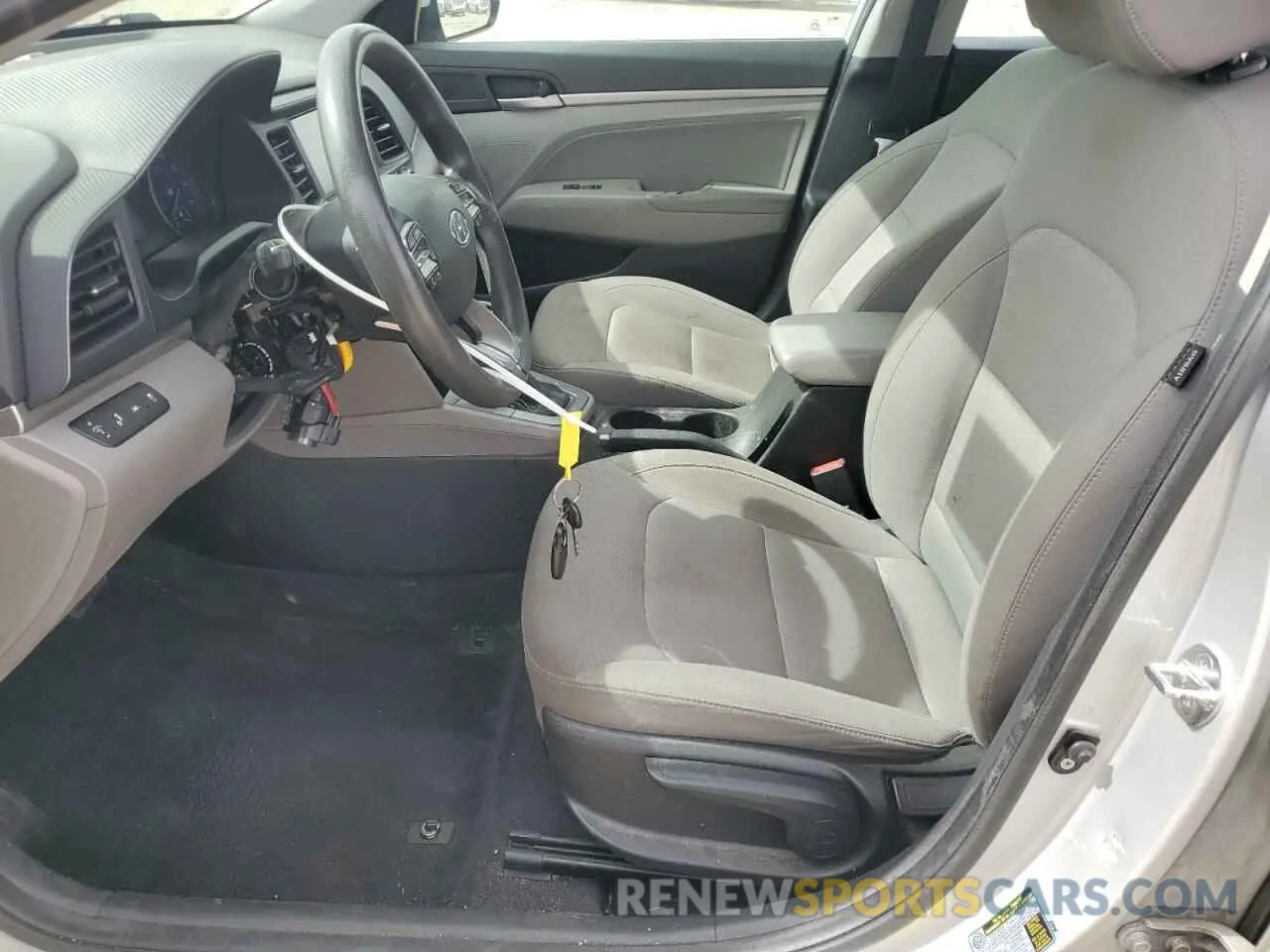 7 Photograph of a damaged car KMHD84LF6KU766419 HYUNDAI ELANTRA 2019
