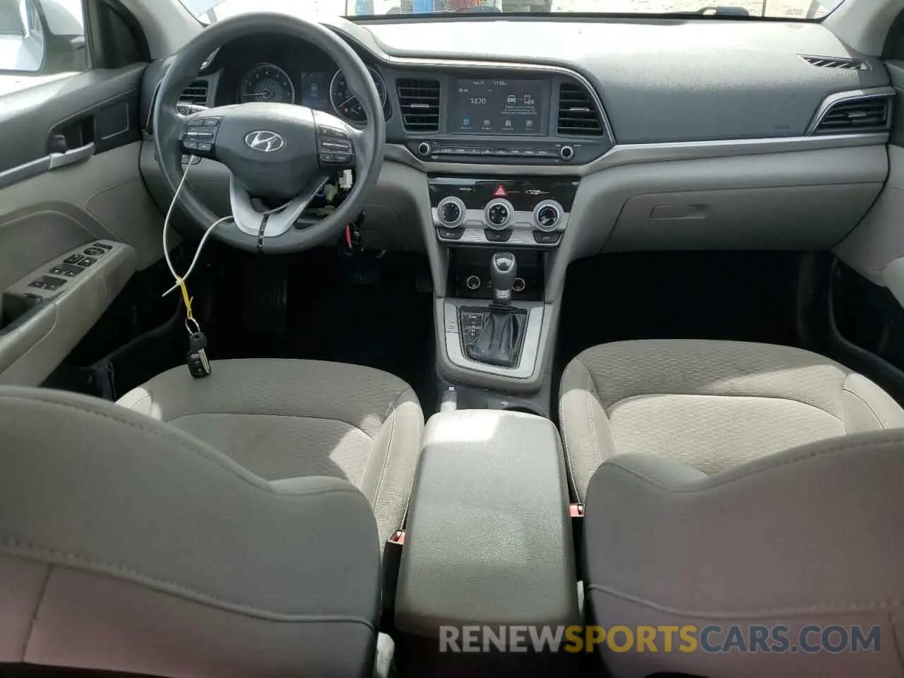 8 Photograph of a damaged car KMHD84LF6KU766419 HYUNDAI ELANTRA 2019