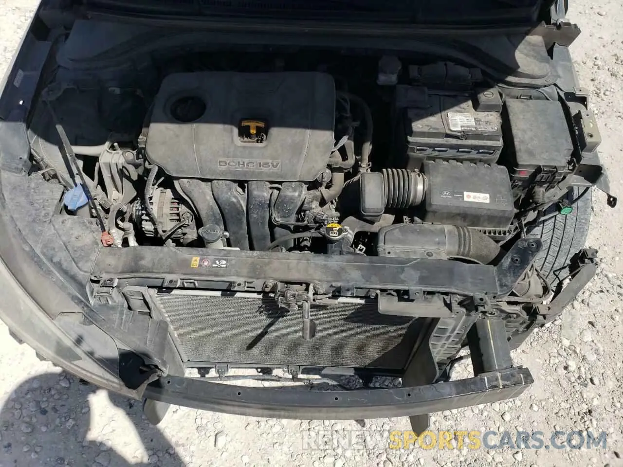11 Photograph of a damaged car KMHD84LF6KU768851 HYUNDAI ELANTRA 2019