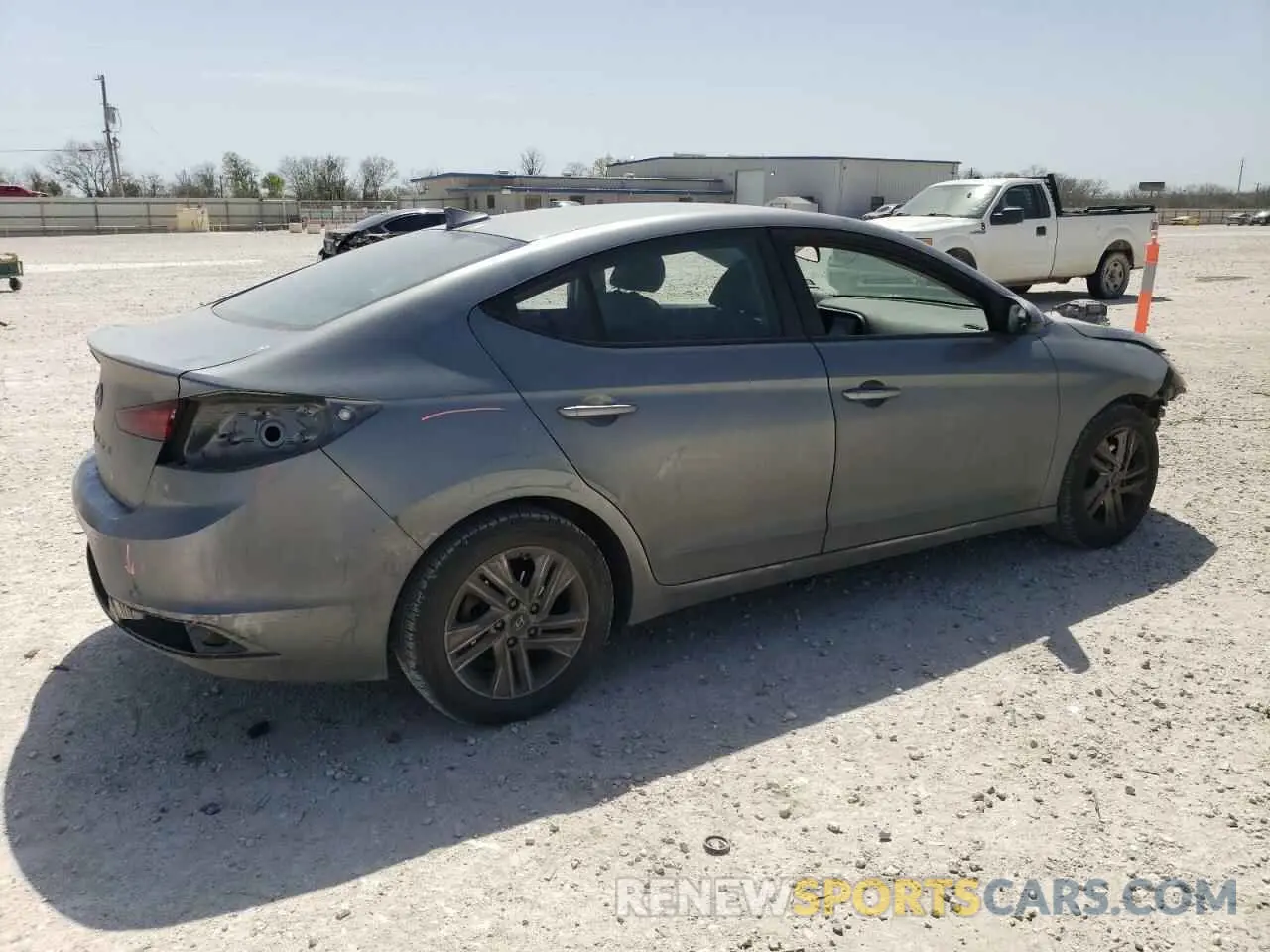 3 Photograph of a damaged car KMHD84LF6KU768851 HYUNDAI ELANTRA 2019