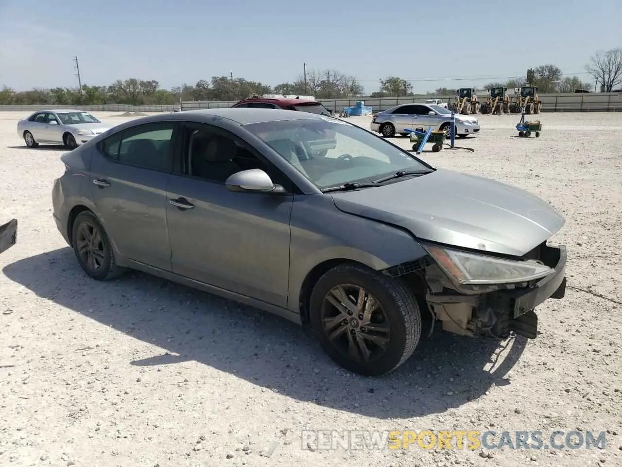 4 Photograph of a damaged car KMHD84LF6KU768851 HYUNDAI ELANTRA 2019