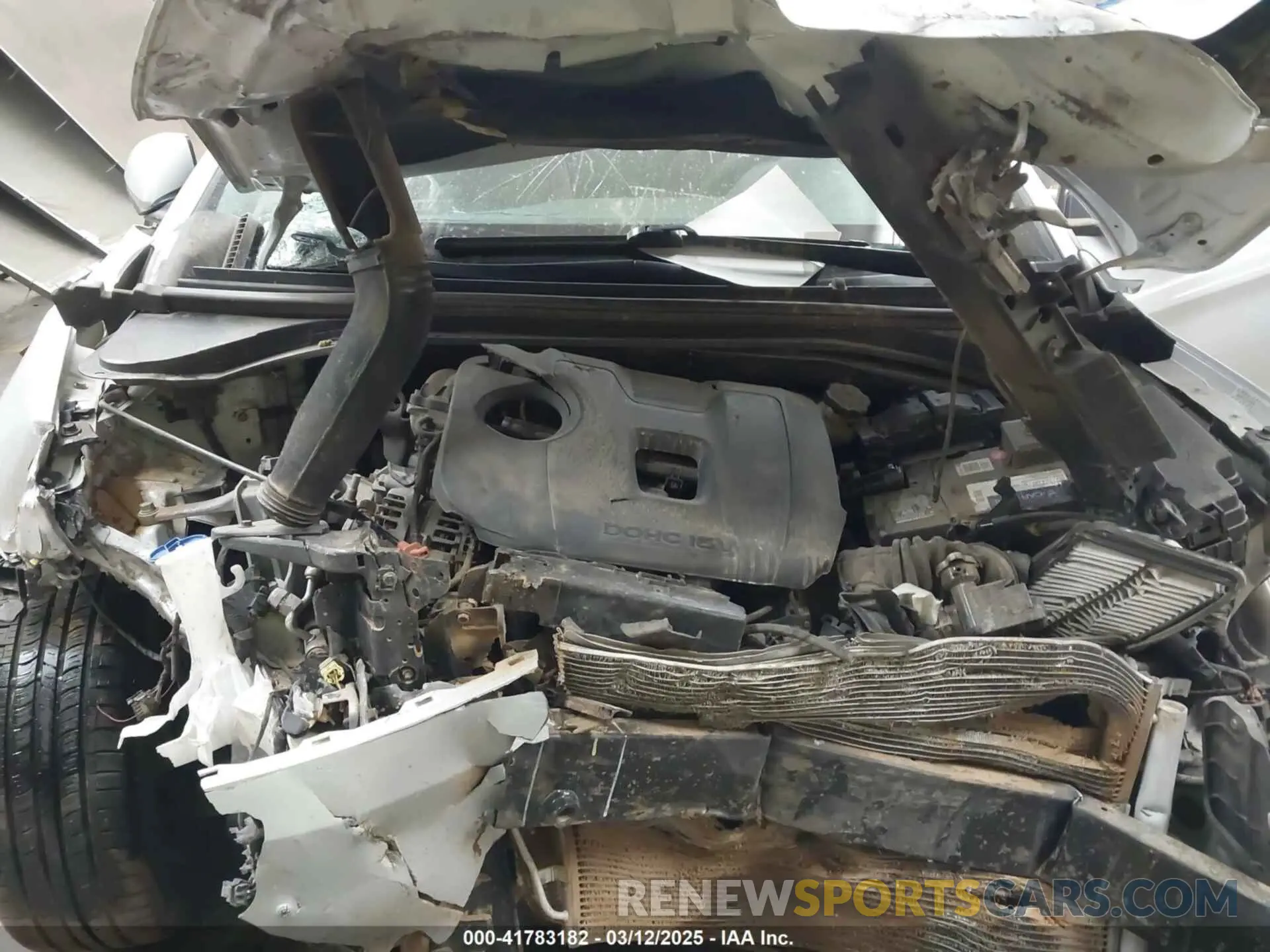 10 Photograph of a damaged car KMHD84LF6KU769398 HYUNDAI ELANTRA 2019
