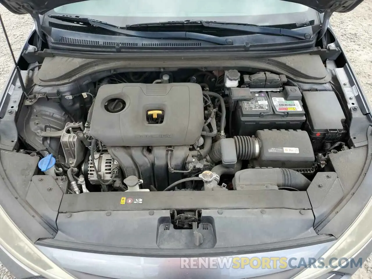 11 Photograph of a damaged car KMHD84LF6KU810127 HYUNDAI ELANTRA 2019