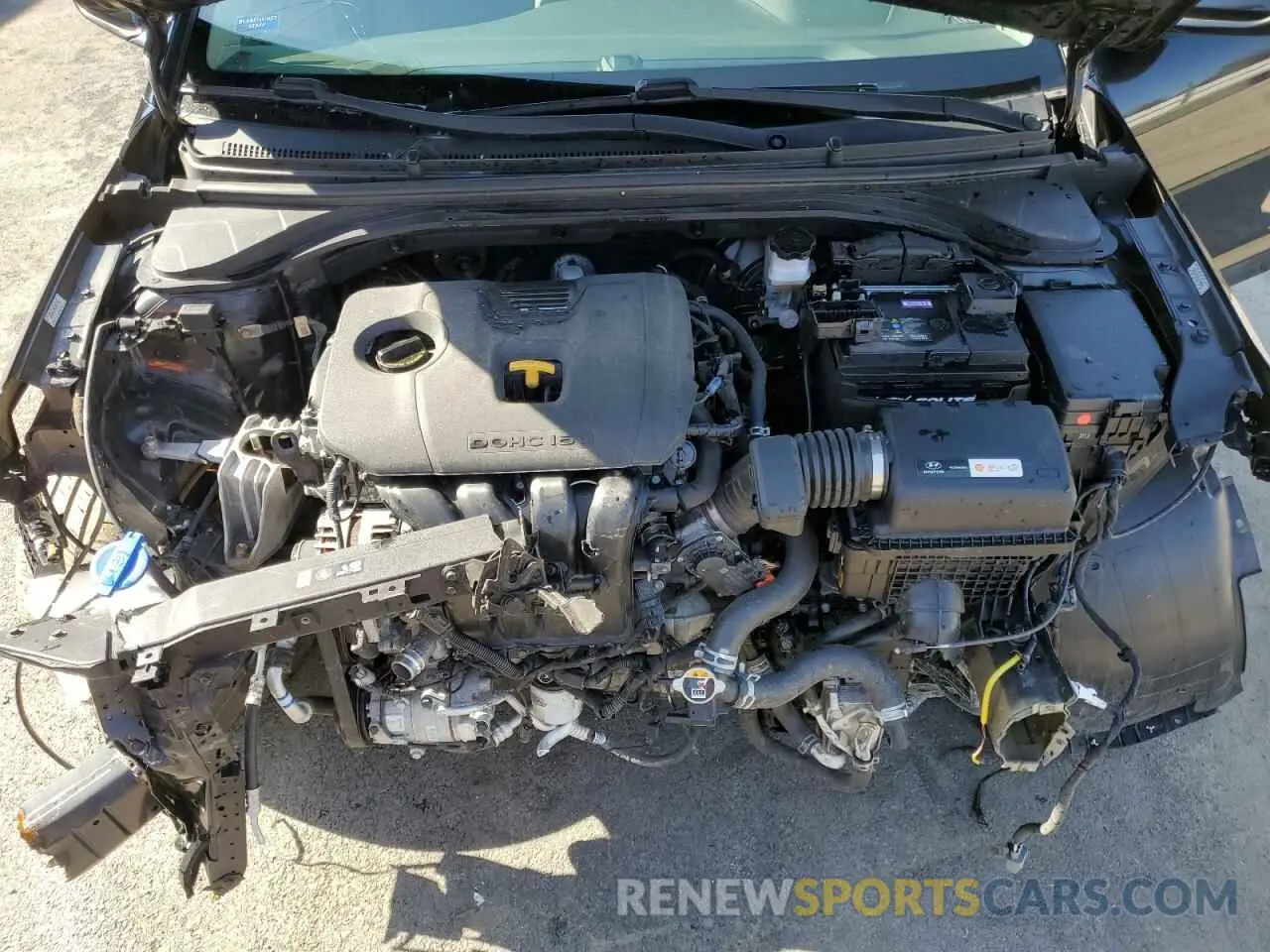 11 Photograph of a damaged car KMHD84LF6KU877763 HYUNDAI ELANTRA 2019