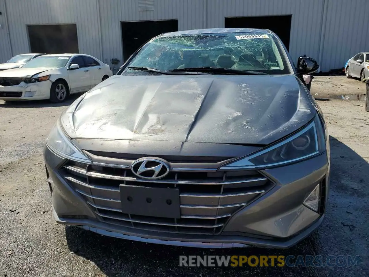 5 Photograph of a damaged car KMHD84LF7KU750553 HYUNDAI ELANTRA 2019