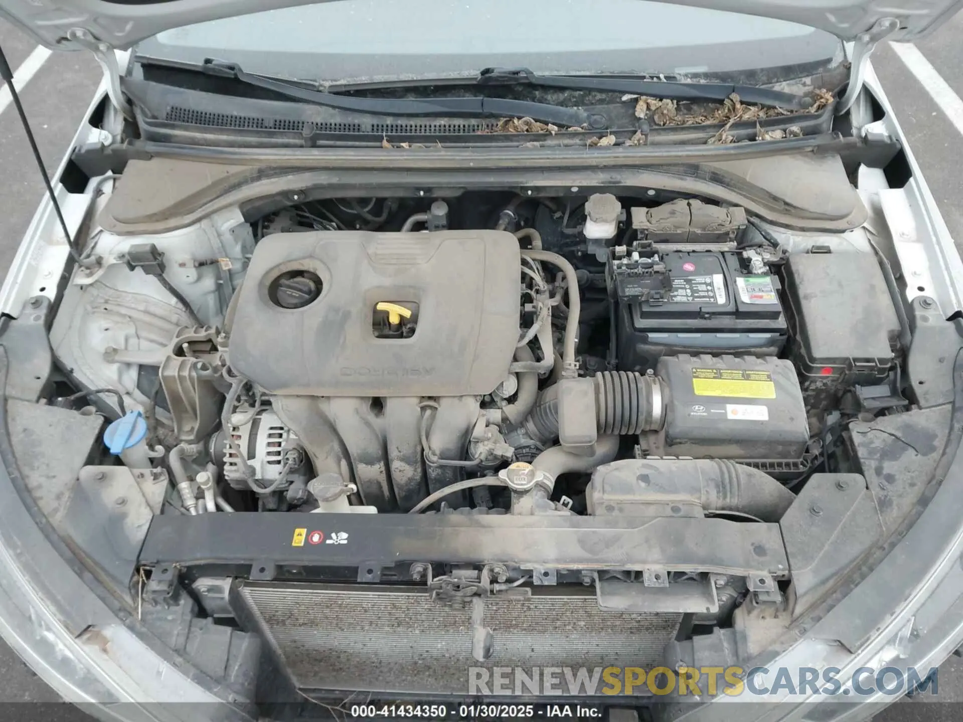 10 Photograph of a damaged car KMHD84LF7KU773329 HYUNDAI ELANTRA 2019