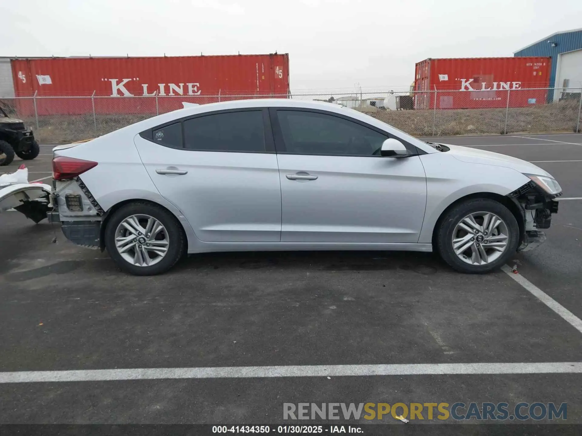 14 Photograph of a damaged car KMHD84LF7KU773329 HYUNDAI ELANTRA 2019