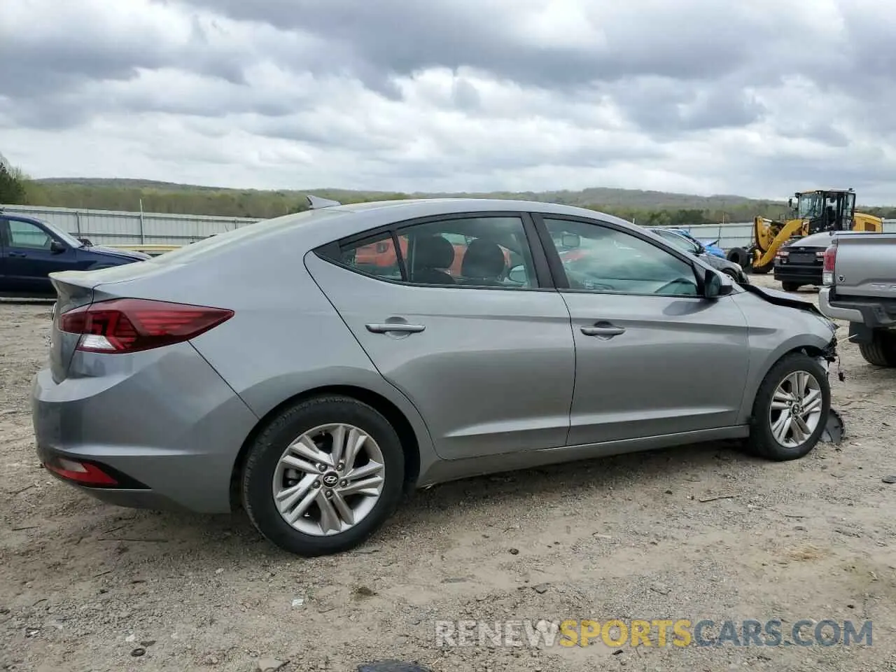 3 Photograph of a damaged car KMHD84LF7KU779759 HYUNDAI ELANTRA 2019