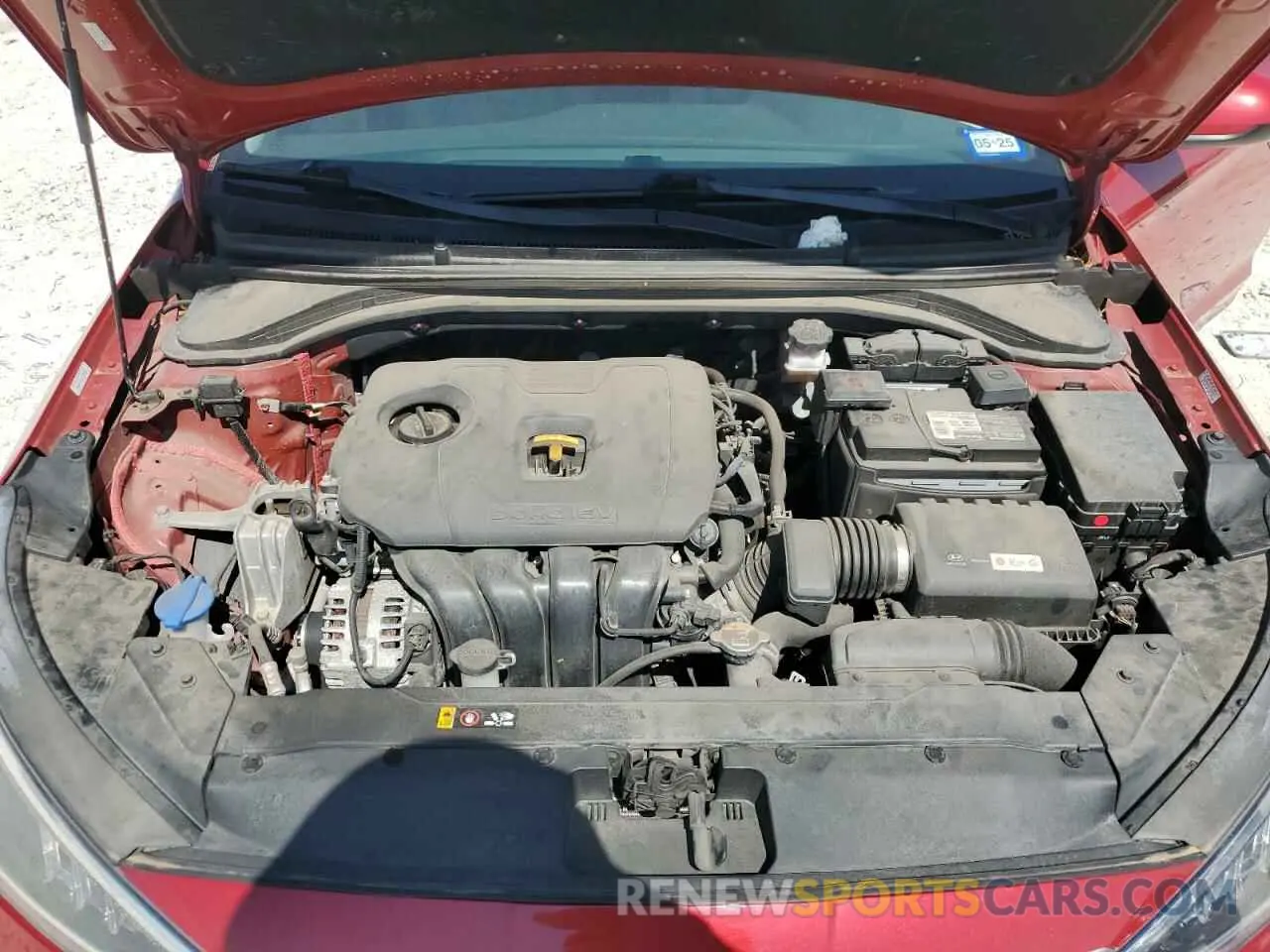 11 Photograph of a damaged car KMHD84LF7KU797792 HYUNDAI ELANTRA 2019