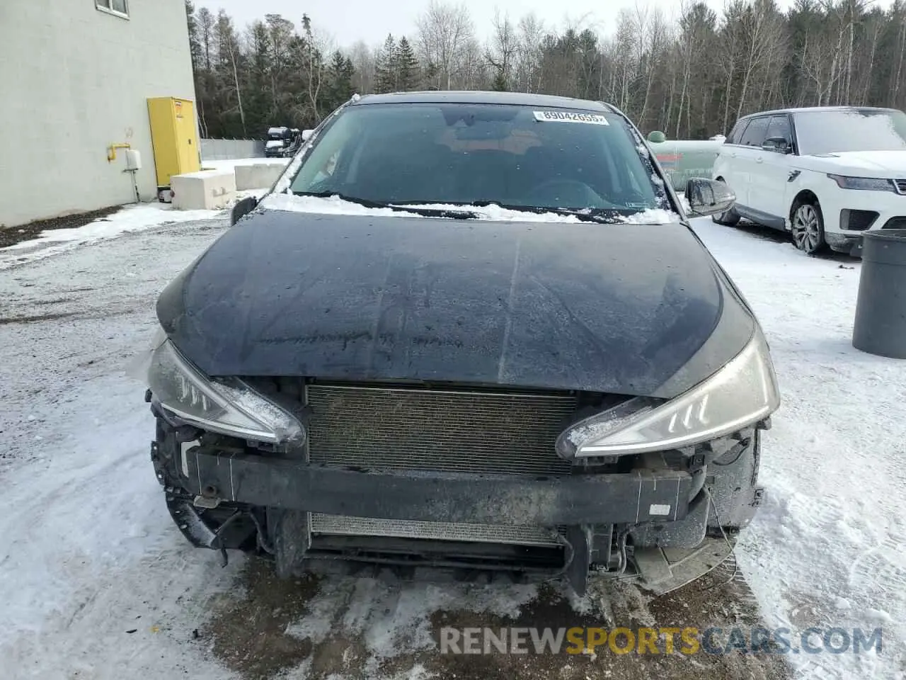 5 Photograph of a damaged car KMHD84LF7KU800884 HYUNDAI ELANTRA 2019
