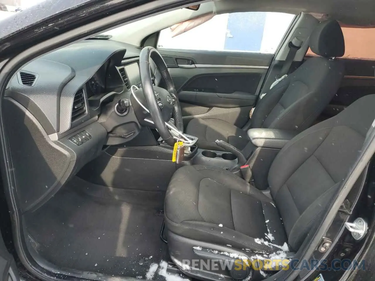 7 Photograph of a damaged car KMHD84LF7KU800884 HYUNDAI ELANTRA 2019