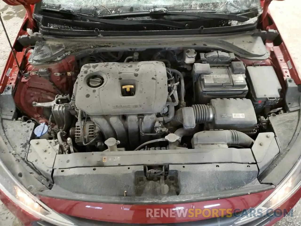 11 Photograph of a damaged car KMHD84LF7KU859840 HYUNDAI ELANTRA 2019
