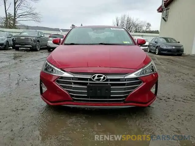 13 Photograph of a damaged car KMHD84LF7KU859840 HYUNDAI ELANTRA 2019