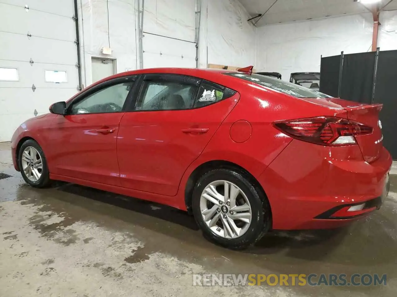 2 Photograph of a damaged car KMHD84LF7KU859840 HYUNDAI ELANTRA 2019