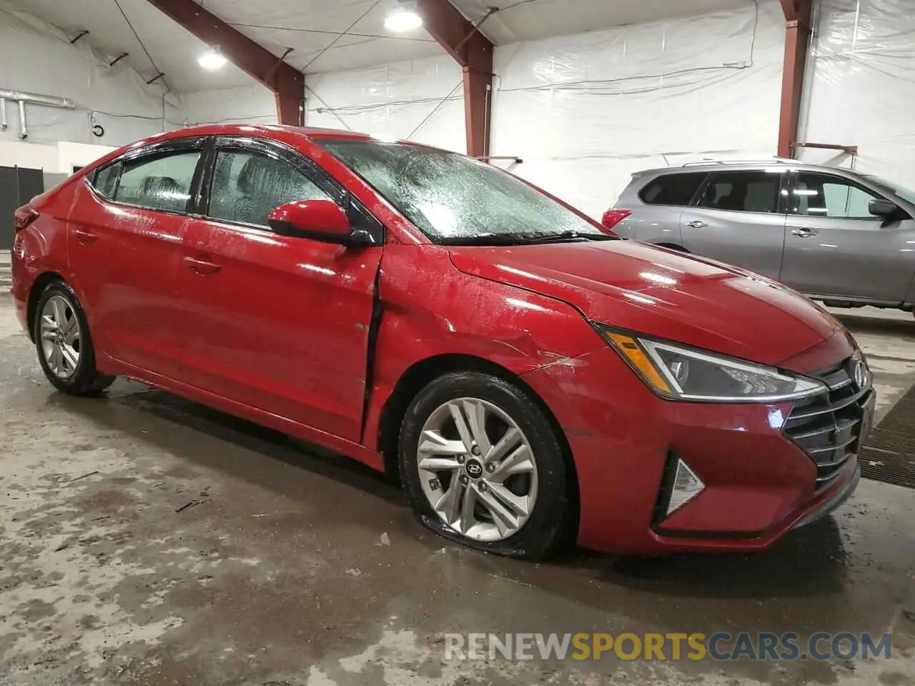 4 Photograph of a damaged car KMHD84LF7KU859840 HYUNDAI ELANTRA 2019