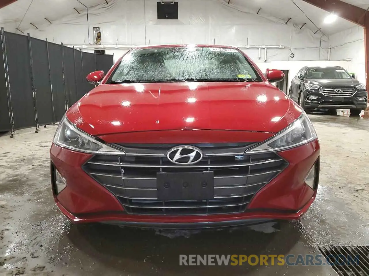 5 Photograph of a damaged car KMHD84LF7KU859840 HYUNDAI ELANTRA 2019