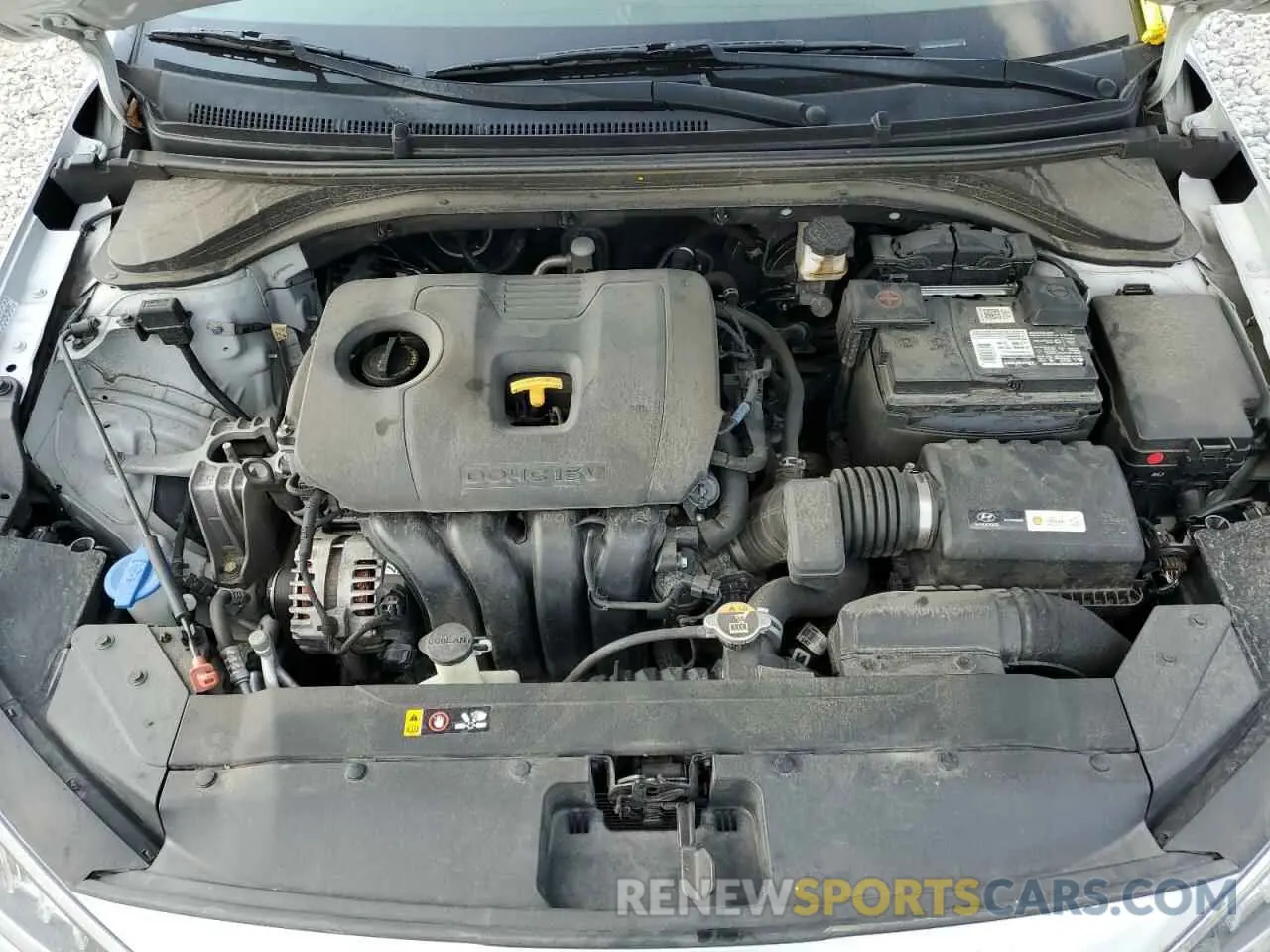 11 Photograph of a damaged car KMHD84LF8KU746320 HYUNDAI ELANTRA 2019