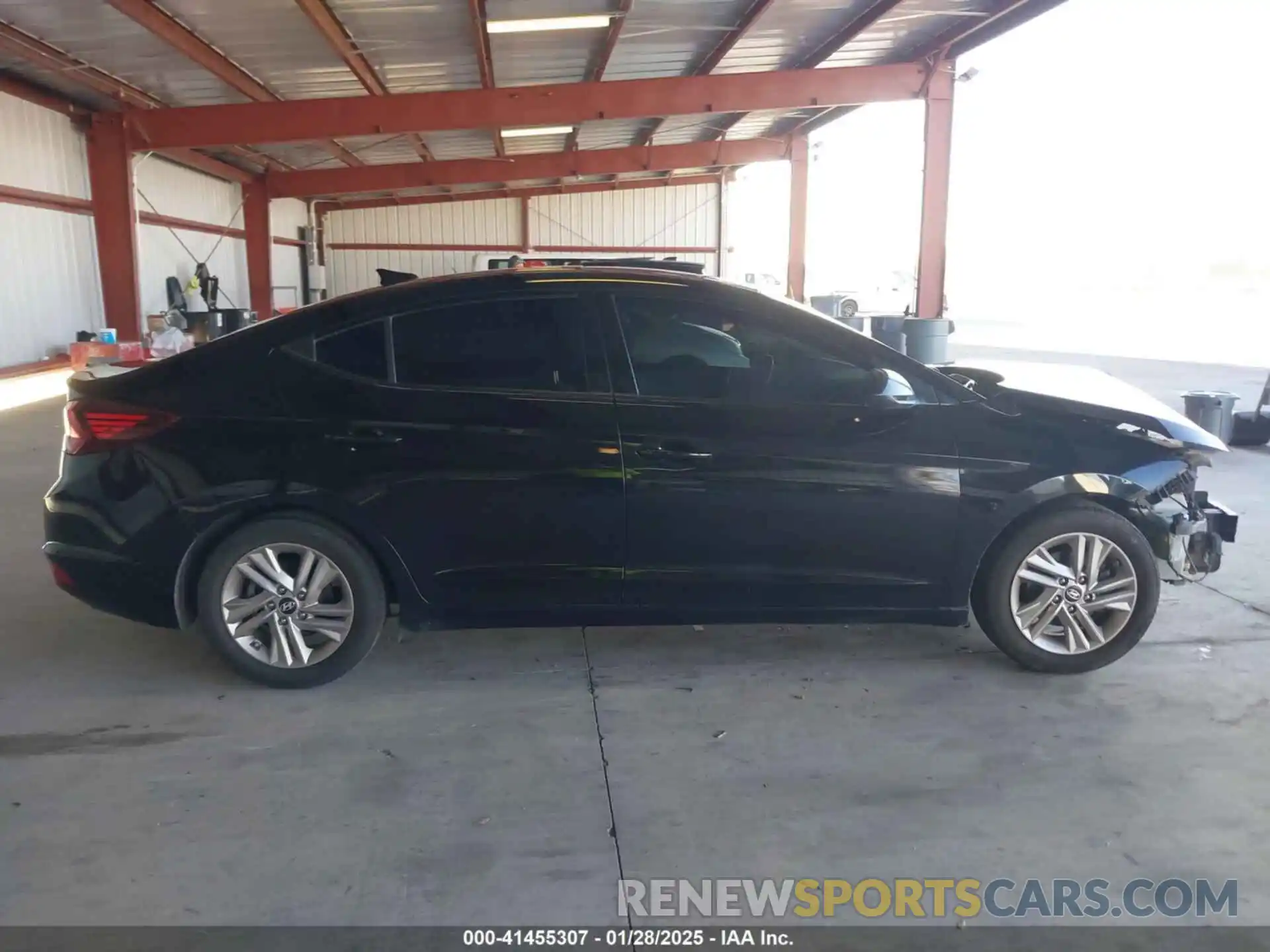 14 Photograph of a damaged car KMHD84LF8KU779365 HYUNDAI ELANTRA 2019