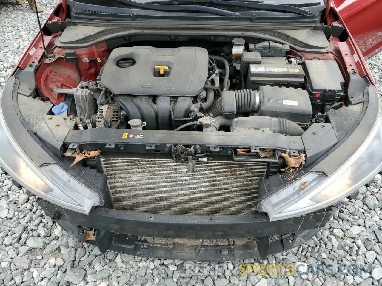 11 Photograph of a damaged car KMHD84LF8KU788972 HYUNDAI ELANTRA 2019