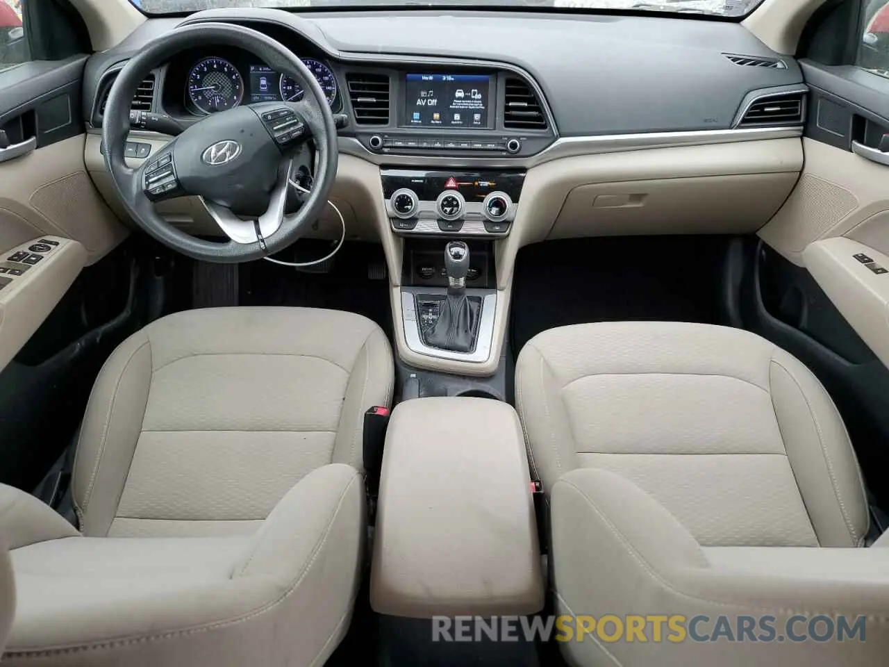 8 Photograph of a damaged car KMHD84LF8KU788972 HYUNDAI ELANTRA 2019
