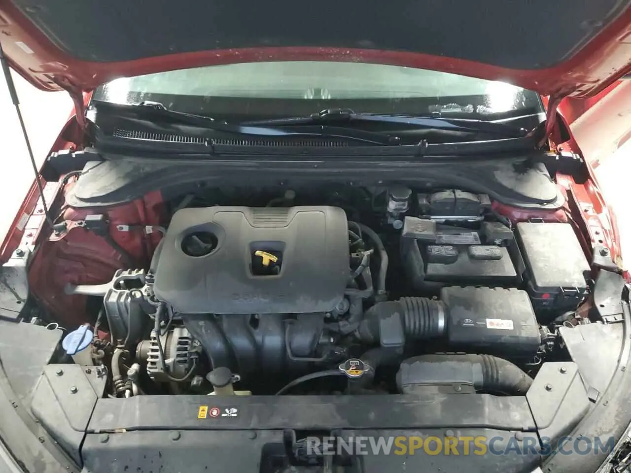 13 Photograph of a damaged car KMHD84LF8KU809660 HYUNDAI ELANTRA 2019