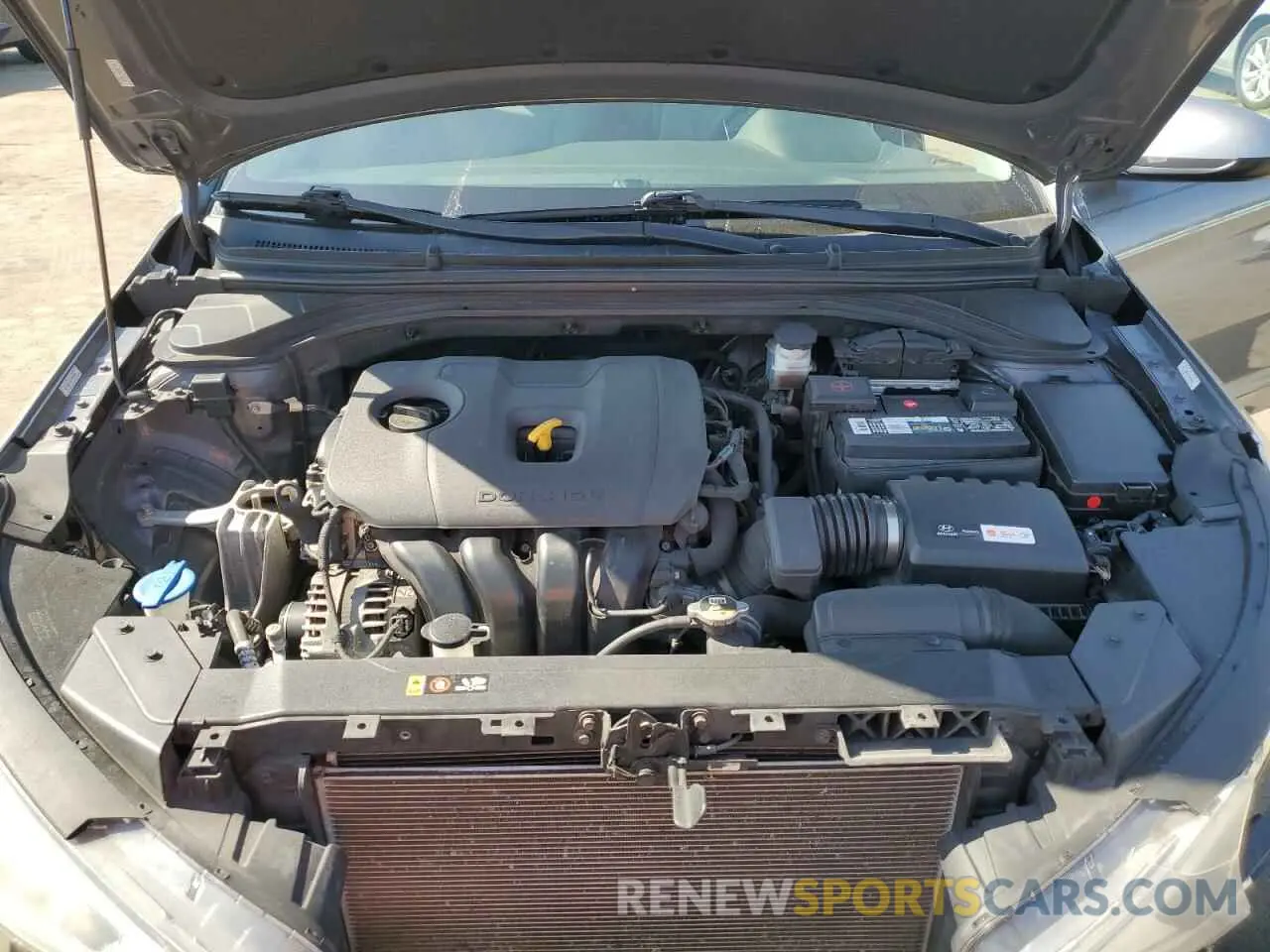 11 Photograph of a damaged car KMHD84LF8KU823736 HYUNDAI ELANTRA 2019