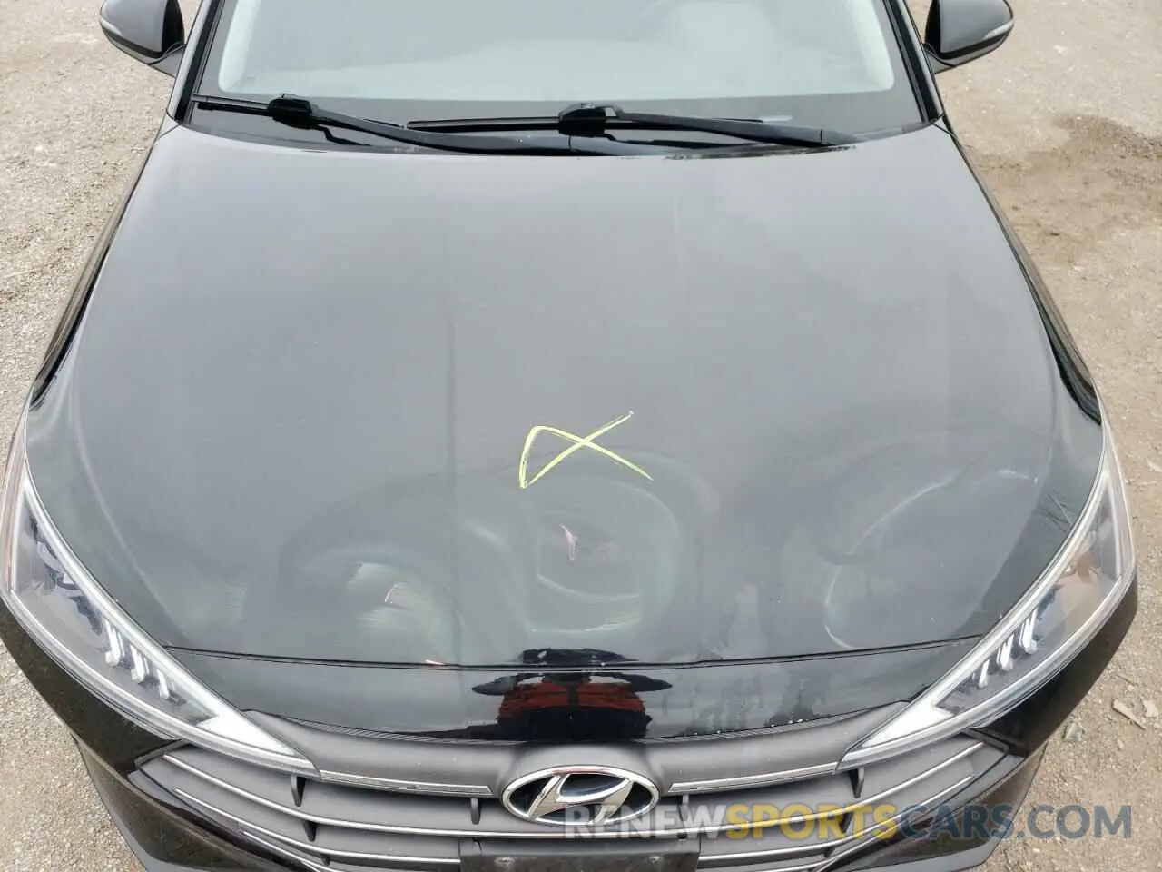 11 Photograph of a damaged car KMHD84LF8KU836549 HYUNDAI ELANTRA 2019