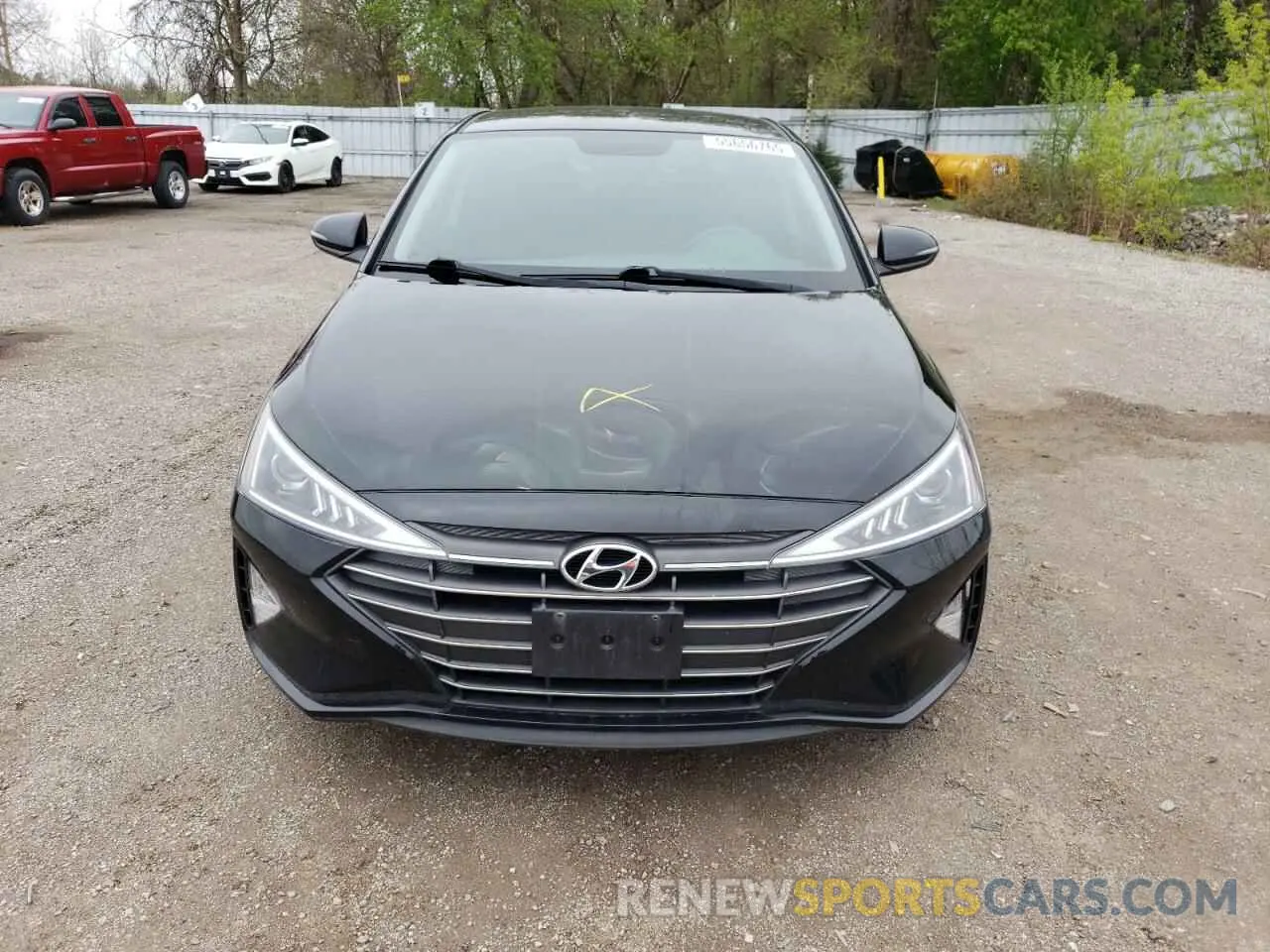 5 Photograph of a damaged car KMHD84LF8KU836549 HYUNDAI ELANTRA 2019