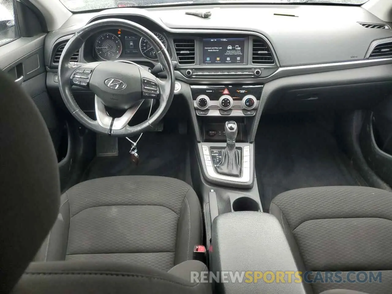 8 Photograph of a damaged car KMHD84LF8KU881586 HYUNDAI ELANTRA 2019