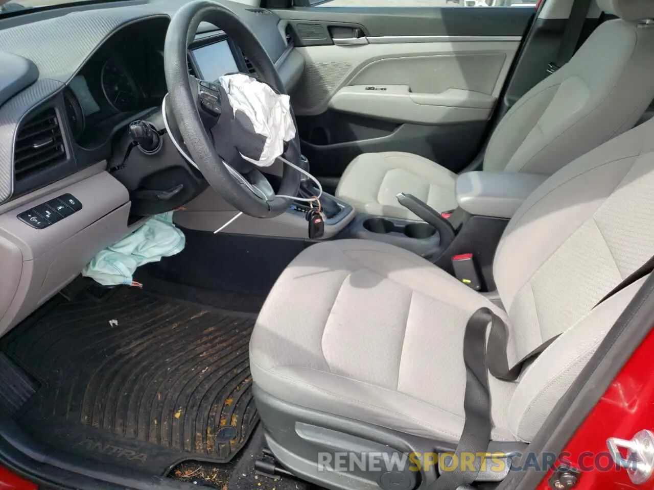 7 Photograph of a damaged car KMHD84LF9KU742423 HYUNDAI ELANTRA 2019