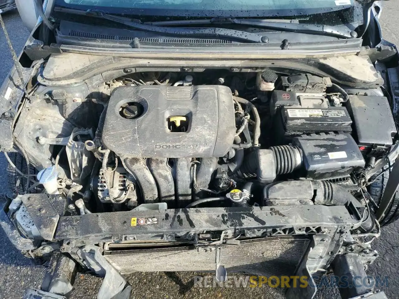11 Photograph of a damaged car KMHD84LF9KU746794 HYUNDAI ELANTRA 2019